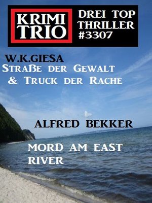 cover image of Krimi Trio 3307--Drei Top Thriller in einem Band